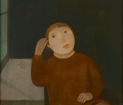 karel wiggers paintings prev  sale figuurtje voor  venster  figure   window