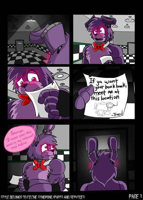 Fnaf Blackmail Page 1 By Htf Adti Mlp100606 Fnaf Comics