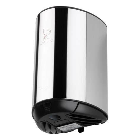 Handy Dryers Antillo Polished Stainless Steel Or White Hand Dryer