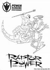 Coloring Power Rangers Dino Pages Thunder Printable Kids Print Fun sketch template