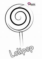 Lollipop Bubakids Coloringpage Swirl Lolipop Visited Visits sketch template