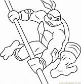 Donatello Turtles Mutant Angry Coloringpages101 Cartoon Series sketch template