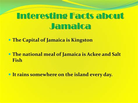ppt jamaica powerpoint presentation free download id 6268933