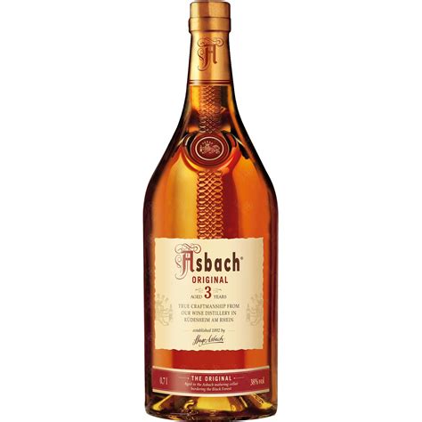 brandy asbach original  yo  ml