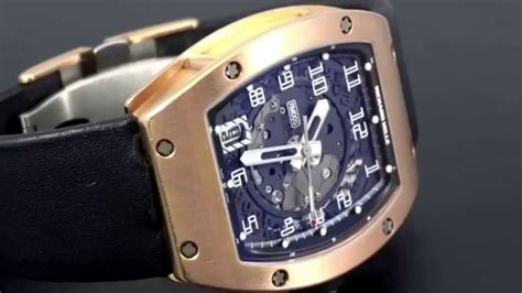 richard mille rm005 or rose youtube