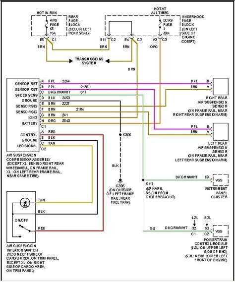 wiring diagram  buick rendezvous