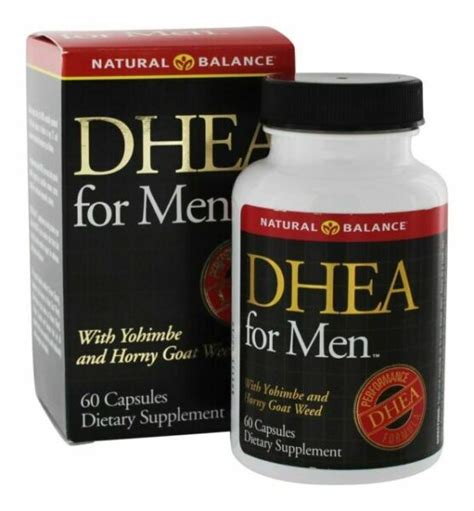 Dhea Super Hormone For Men Natural Balance 60 Caps For Sale Online Ebay