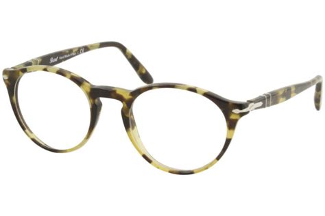 persol men s eyeglasses po3092v 3092 v 1056 brown beige tortoise
