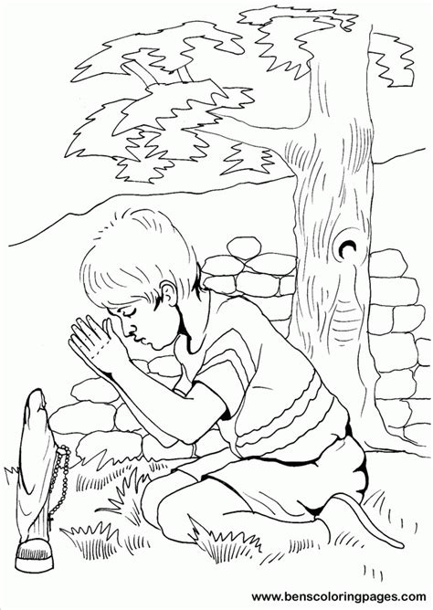 prayer pages coloring home