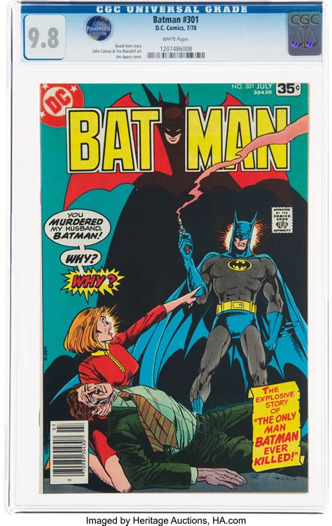 How Much Is Batman 301 Worth Browse Comic Prices Heritage Auctions