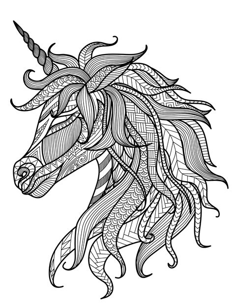 unicorn coloring pages  adults  coloring pages  kids