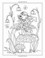 Coloring Pages Adult Fairy Printable Colouring Kolorowanki Sheets Books Stamps Digi Värityskuvat Doodle Book Choose Board Rysować Stemple Bricolage sketch template