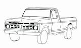 Coloring Ford Truck Pages Chevy Dodge Classic F150 Lifted Pickup Pick Print Silverado Gt Ram Charger Printable Color Getcolorings Car sketch template