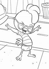 Coloring Success Pages Getcolorings Chicken Little sketch template