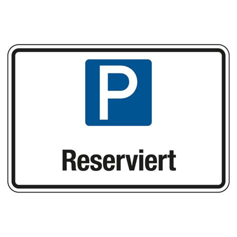 parkplatz reservierungs schild privatparkplatz aufkleber shop