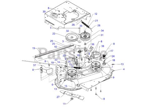 craftsman   cmxgmam abwmj craftsman walk  mower  deck