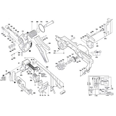 Table Mitre Saw Assembly For Bosch Gtm 12 Jl Diagram 3 Lands Engineers