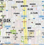 Image result for 京都市下京区麓町. Size: 182 x 185. Source: www.mapion.co.jp
