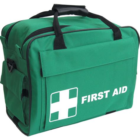 medikit green  aid holdall large sb cromwell tools