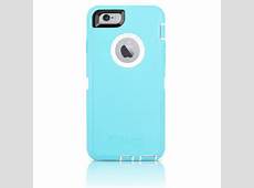 otterbox iphone 6 defender series case and holster aqua white back