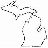 Outline Michigan Mitten Map Lower Clipart Blank Clip Clipartbest Clipartmag sketch template