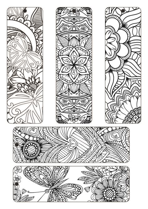 coloring bookmarks coloring bookmarks   printable bookmarks