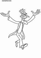 Heinz Doofenshmirtz Phineas Ferb sketch template