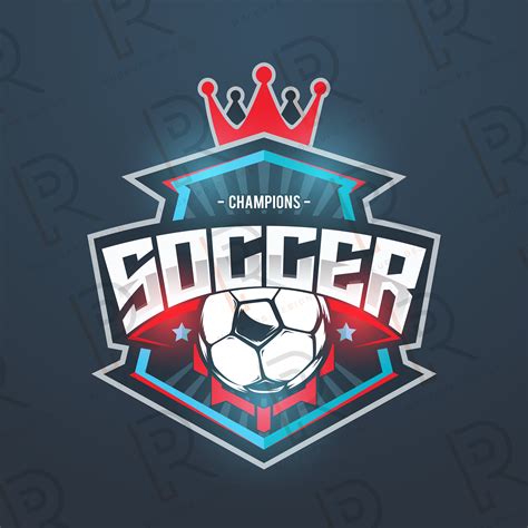 soccer badge logo design templates football fc eps jpeg png etsy