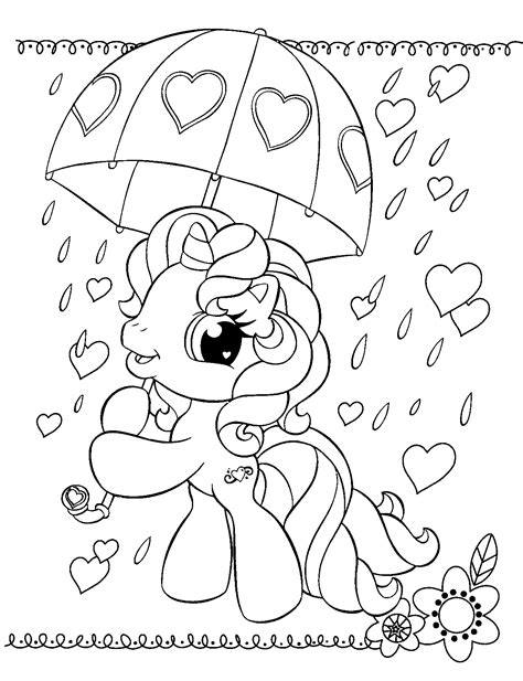 pony coloring pages princess cadence  getdrawings