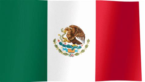 mexican flag waving gif