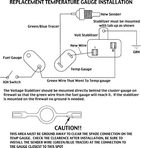 temperature gauge wiring diagram wiring diagram