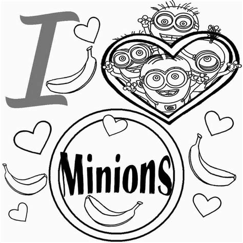 minions coloring pages printable