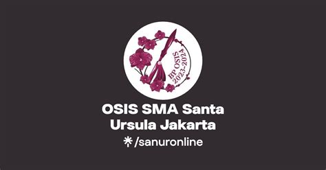 Osis Sma Santa Ursula Jakarta Instagram Facebook Linktree