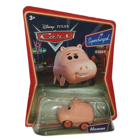 disney pixar cars  supercharged toy story hamm die cast car toy