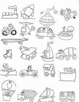 Preschool sketch template