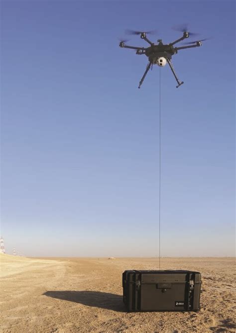 dga supports elistair   airwatch project  tethered drone system  aerial