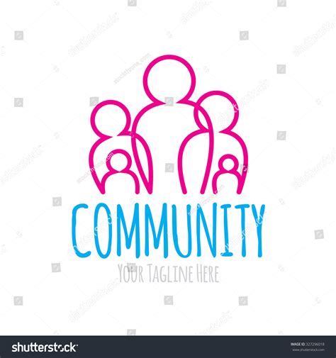 community logo stock vector illustration  shutterstock