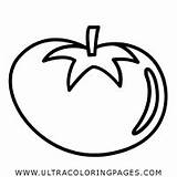 Tomato Coloring Pages Getcolorings Getdrawings Color sketch template