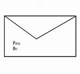 Envelope Busta Carta Colorare Disegni Acolore Usuarios Fifa Propia sketch template