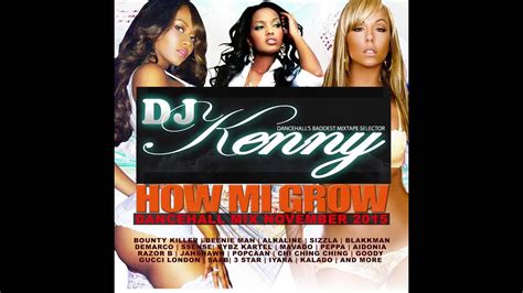 Dj Kenny How Mi Grow Dancehall Mix November 2015 Youtube