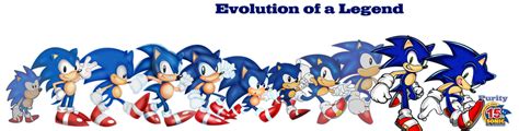 evolution   legend sonic sonic  fan art  fanpop