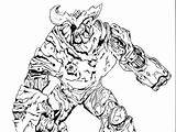 Doom Cyberdemon Spartan Legion Getdrawings sketch template