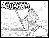 Coloring Bible Pages Heroes Kids Sheets Abraham Template sketch template