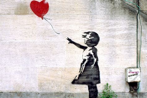 Banksy S Girl With Balloon Is Uk S Most Beloved Work Of