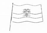 Bandera Colorear sketch template