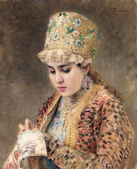 Russian Beauty In Paintings By Konstantin Makovsky All Russia