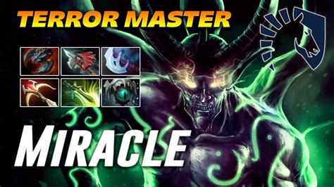 miracle terror master dota 2 pro gameplay youtube