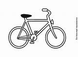 Bicycle Transporte sketch template