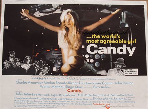candy original vintage film poster original poster