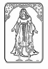 Coloring Pages Pagan Adult Colouring Kids Imbolc Kleurplaten Books Cool Pagen Celtic Book Wicca Clip Shadows Witch sketch template